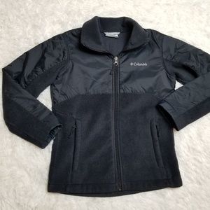 Columbia (Black) Fleece Jacket! Size (Small)